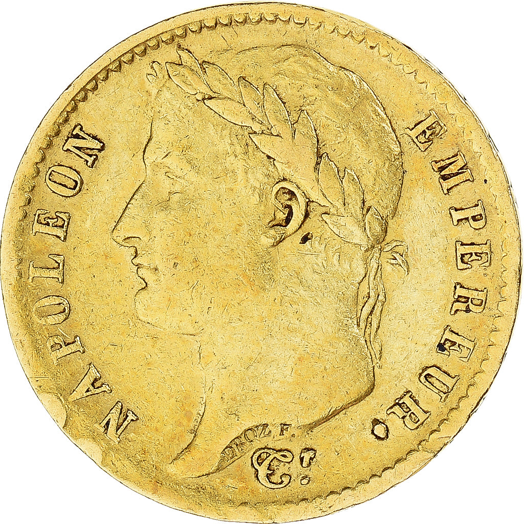 Coin, France, Napoleon I, 20 Francs, 1811, Paris, EF(40-45), Gold, KM:695.1