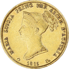 Moneta, DEPARTAMENTY WŁOSKIE, PARMA, Maria Luigia, 40 Lire, 1815, Parma