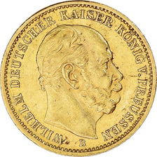 Munten, Duitse staten, PRUSSIA, Wilhelm I, 20 Mark, 1872, Hannover, PR, Goud
