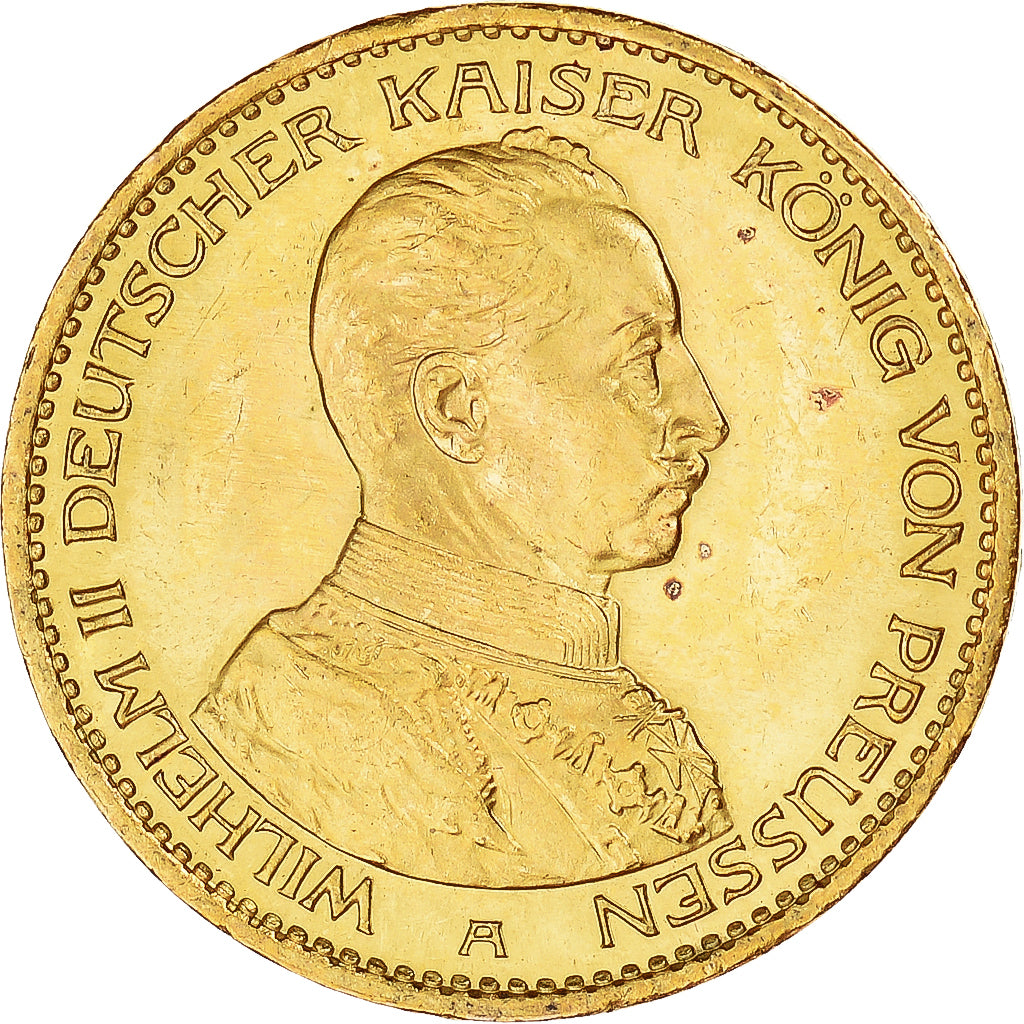Monnaie, Etats allemands, PRUSSIA, Wilhelm II, 20 Mark, 1914, Berlin, SPL, Or