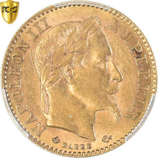 Münze, Frankreich, Napoleon III, 10 Francs, 1867, Paris, PCGS, AU58, VZ, Gold