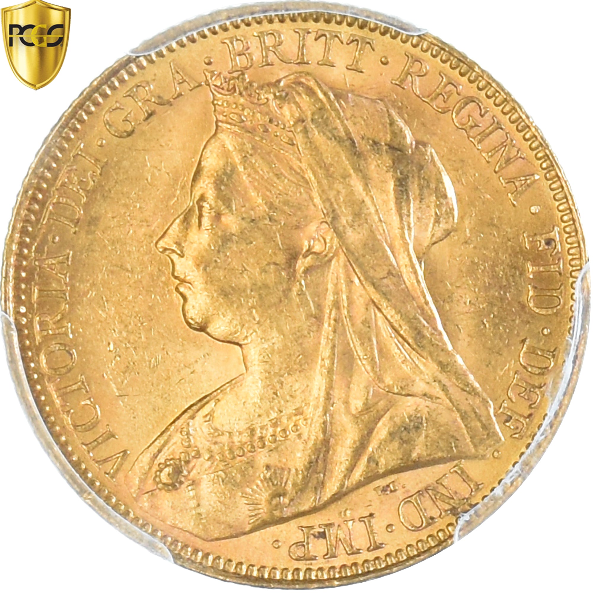 Moneta, Australia, Victoria, Sovereign, 1900, Sydney, PCGS, MS61, SPL, Oro