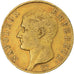 Moneda, Francia, Napoleon I, 40 Francs, AN 13, Paris, MBC, Oro, KM:664.1, Le
