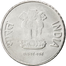 INDIA-REPUBLIC, 2 Rupees, 2011, KM #395, MS(63), Stainless Steel, 25, 4.89