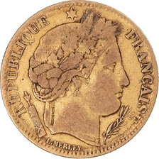 Monnaie, France, Cérès, 10 Francs, 1851, Paris, TB+, Or, Gadoury:1012, KM:770