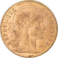 Monnaie, France, Marianne, 10 Francs, 1907, Paris, SUP, Or, Gadoury:1017