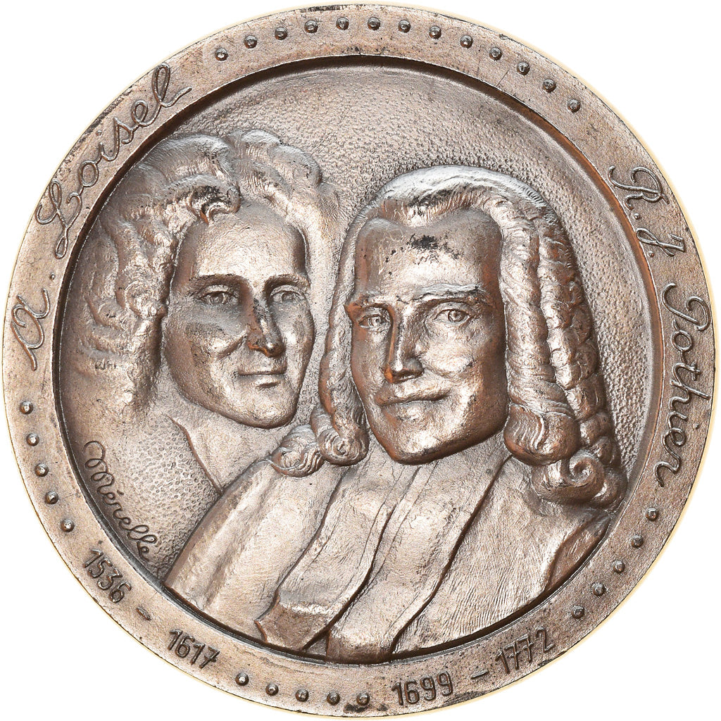 France, Medal, Notary, Notariat Français, Caisse des Dépôts, Loisel