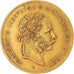 Moneta, Austria, Franz Joseph I, 4 Florin 10 Francs, 1885, Vienna, AU(55-58)