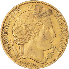 Coin, France, Cérès, 10 Francs, 1850, Paris, EF(40-45), Gold, KM:770