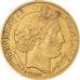 Coin, France, Cérès, 10 Francs, 1850, Paris, EF(40-45), Gold, KM:770