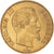 Moeda, França, Napoleon III, 100 Francs, 1855, Paris, EF(40-45), Dourado