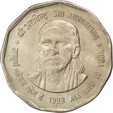 Coin, INDIA-REPUBLIC, 2 Rupees, 1998, MS(63), Copper-nickel, KM:131.1