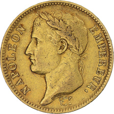 Coin, France, Napoleon I, 40 Francs, 1808, Toulouse, EF(40-45), Gold, KM:688.3