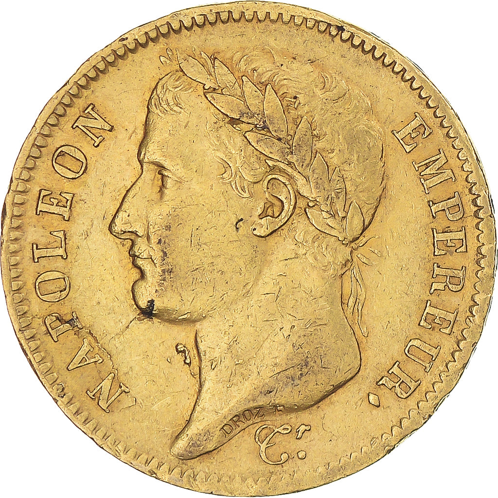 Monnaie, France, Napoleon I, 40 Francs, 1811, Paris, TTB+, Or, Gadoury:1084