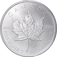 Coin, Canada, Elizabeth II, Mapple Leaf, 1 Oz, 5 Dollars, 2021, Royal Canadian