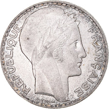 Coin, France, Turin, 10 Francs, 1937, Paris, EF(40-45), Silver, KM:878, Le