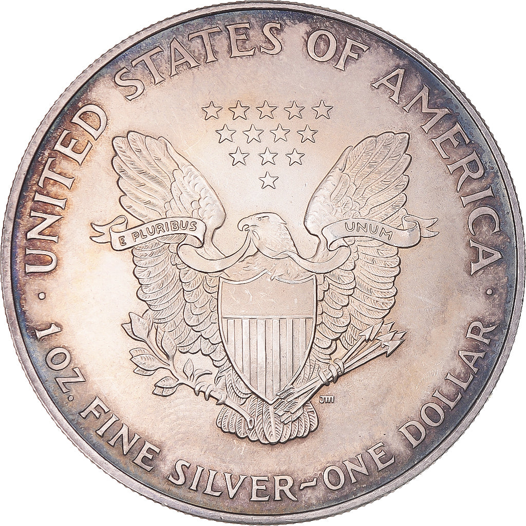 Monnaie, États-Unis, Silver Eagle, 1 Oz, Dollar, 1995, Philadelphie, SPL