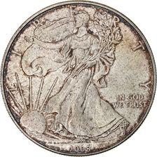 Coin, United States, Silver Eagle, 1 Oz, Dollar, 2008, Philadelphia, AU(55-58)