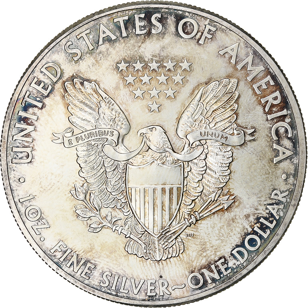 Coin, United States, Silver Eagle, 1 Oz, Dollar, 2012, Philadelphia, MS(63)