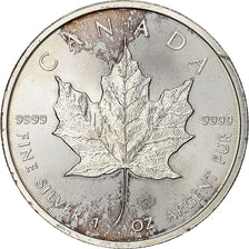 Coin, Canada, Mapple Leaf, 1 Oz, 5 Dollars, 2016, Royal Canadian Mint