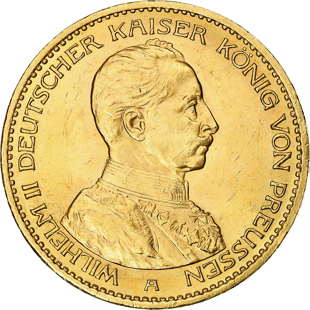 Coin, German States, PRUSSIA, Wilhelm II, 20 Mark, 1913, Berlin, MS(60-62)