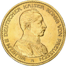 Coin, German States, PRUSSIA, Wilhelm II, 20 Mark, 1913, Berlin, MS(60-62)