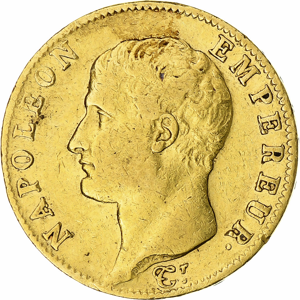 Munten, Frankrijk, Napoleon I, 20 Francs, 1806, Paris, FR+, Goud, KM:674.1