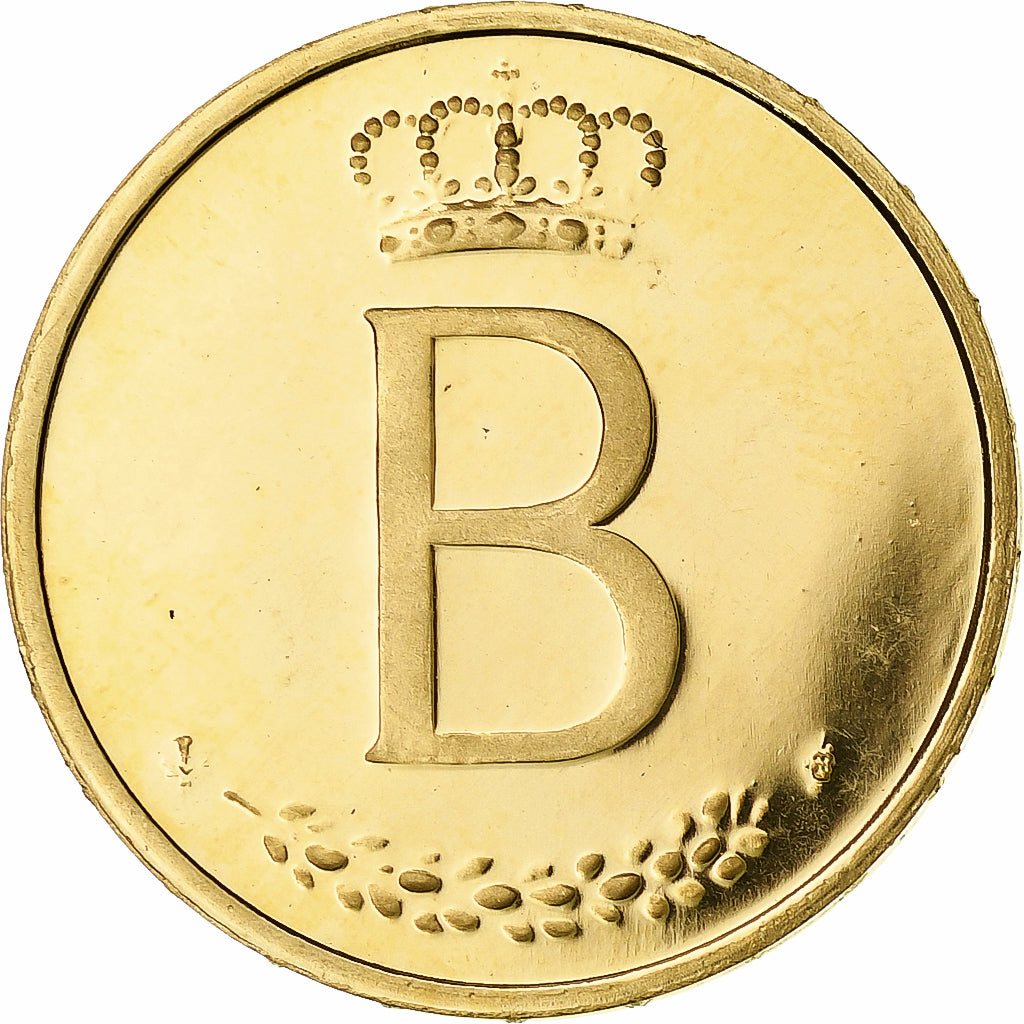 Münze, Belgien, Baudouin I, 25th Anniversary of Accession, 20 Francs, 20 Frank
