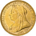 Moeda, Austrália, Victoria, Sovereign, 1894, Melbourne, AU(50-53), Dourado