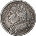 France, Louis XVIII, 5 Francs, 1814, Bayonne, VF(30-35), Silver, KM:702.8