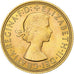 Great Britain, Elizabeth II, Sovereign, 1959, London, MS(64), Gold, KM:908