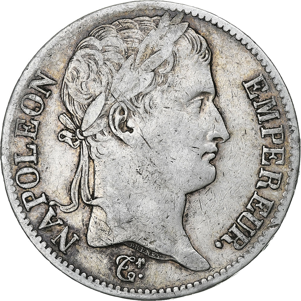 France, Napoleon I, 5 Francs, 1813, Paris, TB+, Argent, Gadoury:584, KM:694.1