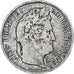 Francia, Louis-Philippe, 5 Francs, 1834, Perpignan, MB, Argento, KM:749.11