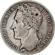 Belgium, Leopold I, 5 Francs, 5 Frank, 1847, Brussels, VF(30-35), Silver, KM:3.2