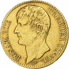 France, Napoléon I, 40 Francs, An XI, Paris, Sans olive, Or, TTB, Gadoury:1080