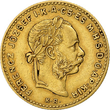 Hongrie, Franz Joseph I, 4 Forint 10 Francs, 1885, Kormoczbanya, Or, TTB+
