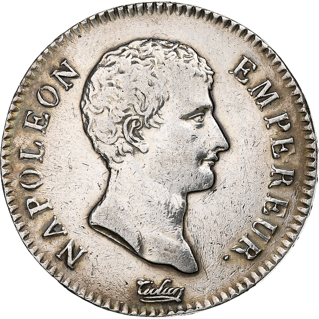 Frankrijk, Napoleon I, 2 Francs, 1806, Paris, Zilver, ZF, Gadoury:496, Le