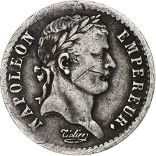 France, Napoleon I, 1/2 Franc, 1810, Paris, Silver, VF(30-35), Gadoury:399, Le