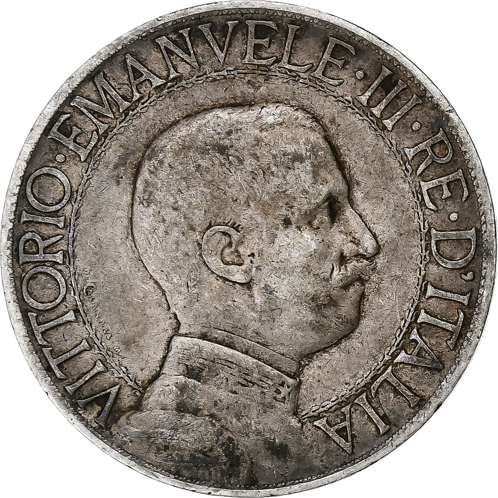 Italy, Vittorio Emanuele III, Lira, 1912, Rome, Silver, VF(30-35), KM:45