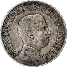 Italy, Vittorio Emanuele III, Lira, 1912, Rome, Silver, VF(30-35), KM:45