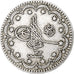 Turkey, Abdul Hamid II, 5 Kurush, 1906, Constantinople, Silver, EF(40-45)