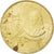 Coin, INDIA-REPUBLIC, 5 Rupees, 2010, AU(55-58), Nickel-brass, KM:379