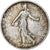 Frankrijk, 2 Francs, Semeuse, 1908, Paris, Zilver, FR, Gadoury:532, Le