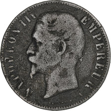 France, Napoleon III, 5 Francs, 1855, Paris, Contemporary forgery in tin