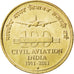 INDIA-REPUBLIC, 5 Rupees, 2011, Mumbai, KM #397, MS(63), Nickel-Brass, 23, 5.92