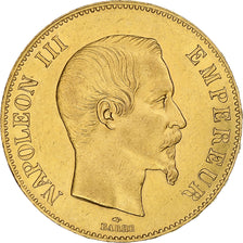 Frankrijk, Napoleon III, 100 Francs, 1859, Paris, Goud, ZF, Gadoury:1135, Le