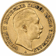 Etats allemands, PRUSSIA, Wilhelm II, 10 Mark, 1898, Berlin, Or, TTB+, KM:520