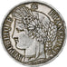 França, 5 Francs, Cérès, 1870, Bordeaux, Différent Ancre, Prata, AU(50-53)