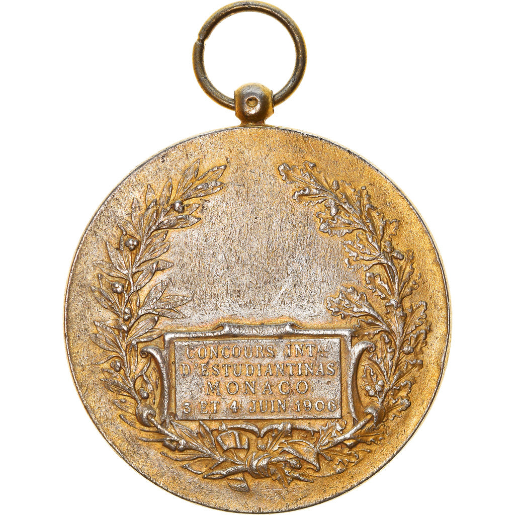 Monaco, Medal, Concours Internationale d'Estudiantinas, 1906, Rasumny