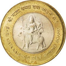 Coin, India, 10 Rupees, 2012, MS(63), Bimetallic, KM:New